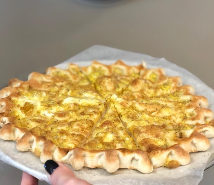 Order Egg Pie food online from Libanais Resturant store, Lincolnwood on bringmethat.com