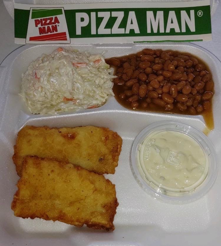 Order Two Pieces Fish Dinner - 2 Pieces food online from Pizza Man store, Ellsworth on bringmethat.com