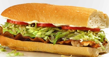 Order BLT Regular Cold Sub food online from Happy Mart Kitchen store, Pittsburgh on bringmethat.com