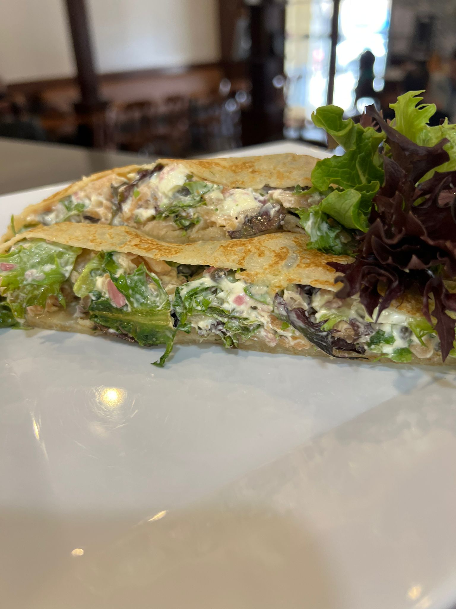 Order Smoked Salmon Crepe food online from Coco store, Houston on bringmethat.com
