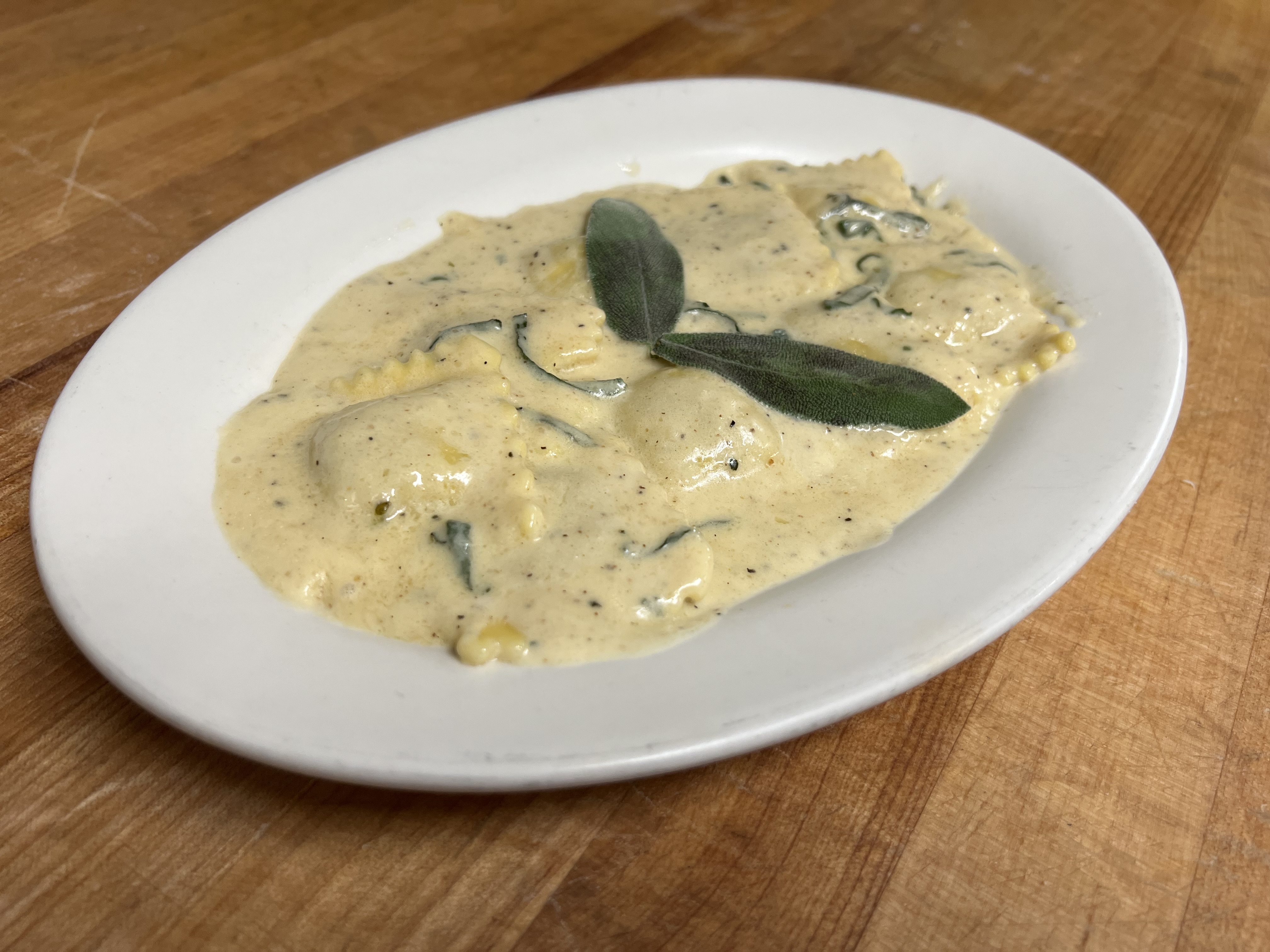 Order Butternut Squash Ravioli food online from Westover Pizza store, Stamford on bringmethat.com