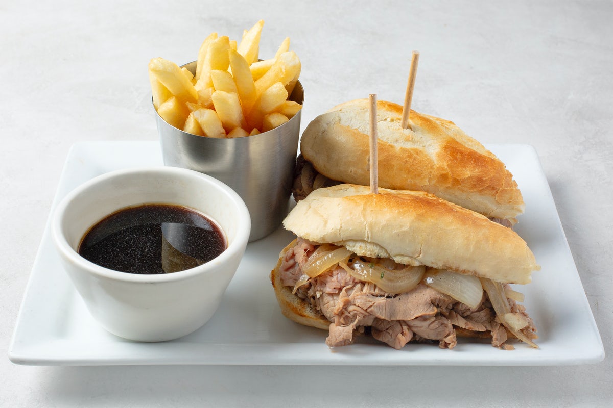 Order BEEF BRISKET DIP food online from Johnny Carino store, Twin Falls on bringmethat.com