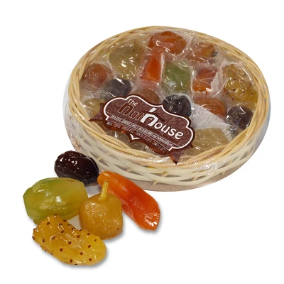 Order Mix dried fruit small basket food online from Nut House Co store, Bridgeview on bringmethat.com