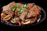 Order B6. Marinated Short Ribs (La Galbi)  food online from Lucky Palace Korean Restaurant store, Houston on bringmethat.com