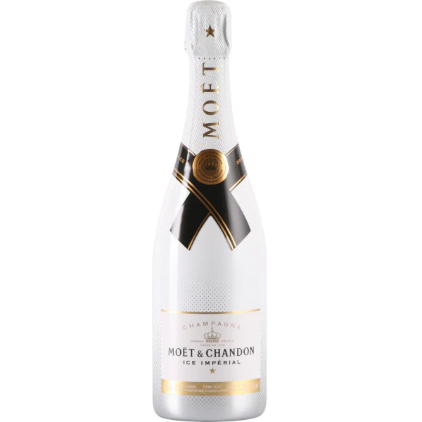 Order Moet & Chandon Ice Imperial Champagne 750 ml. food online from Mirage Wine & Liquor store, Palm Springs on bringmethat.com