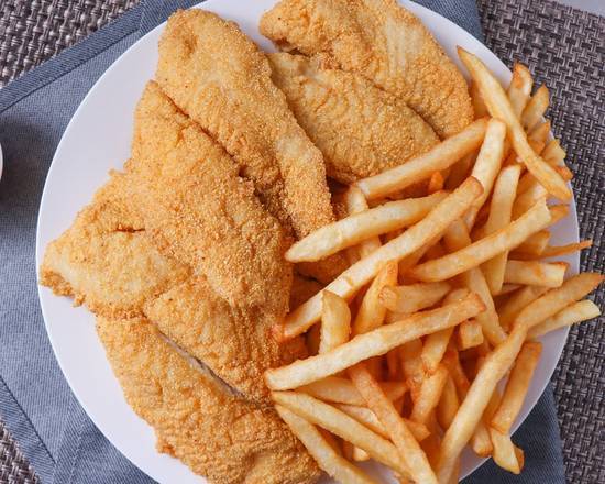 Order 12 Pc Catfish Fillet food online from Jj Fish & Chicken store, Justice on bringmethat.com