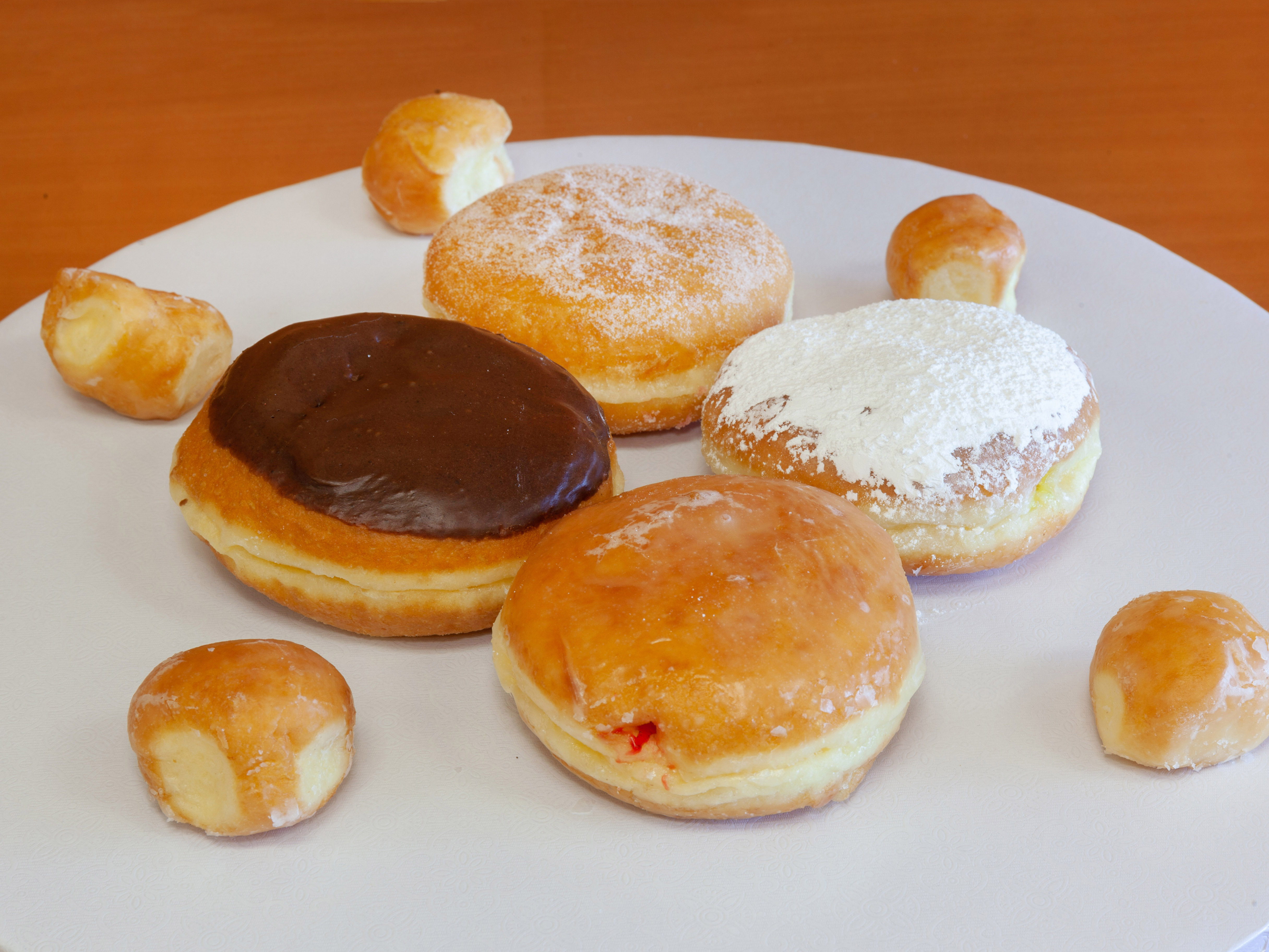 Order Filled Donut food online from One Stop Bakery store, Lancaster on bringmethat.com