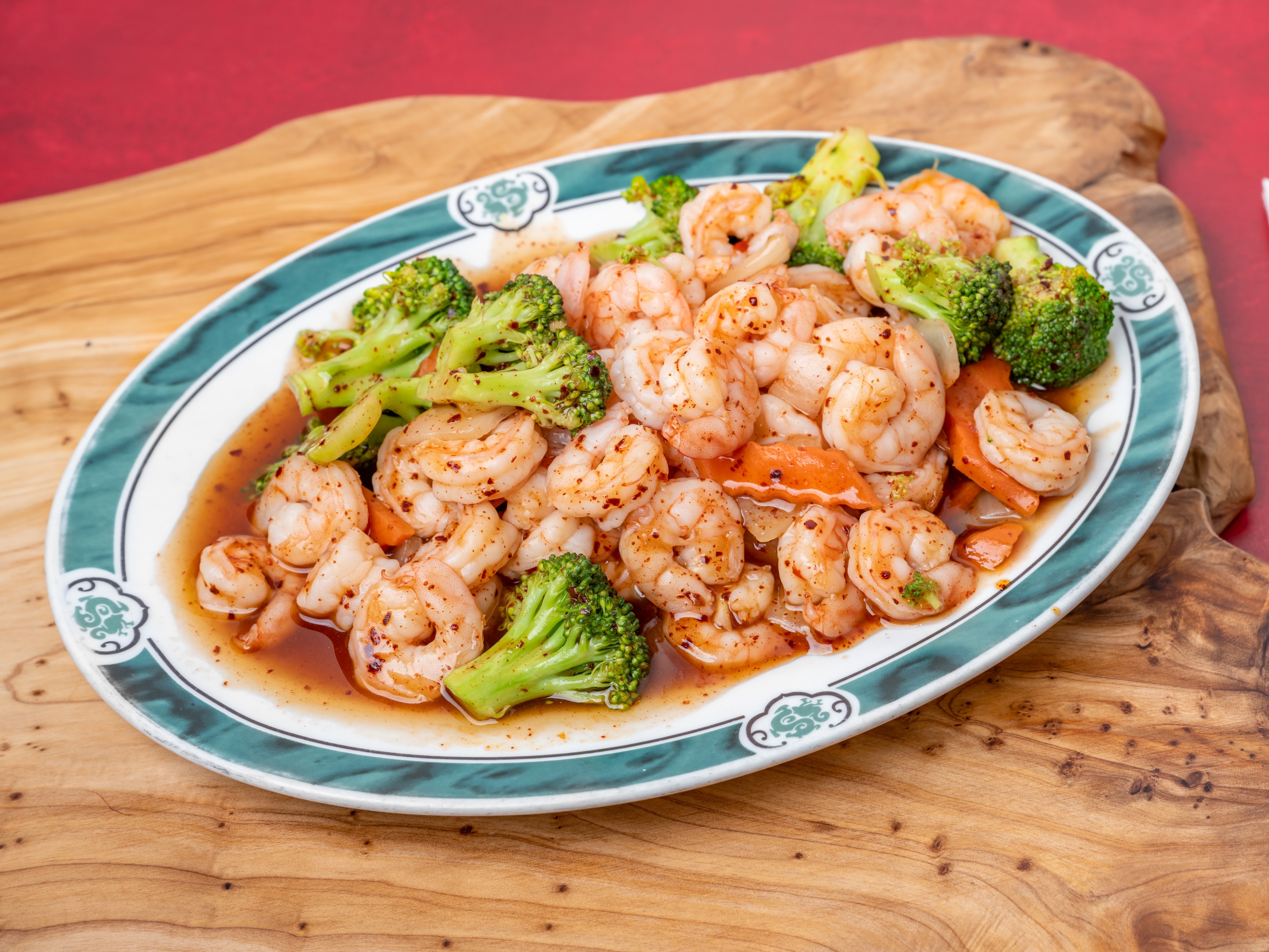 Order CS13. Spicy Ginger Shrimp food online from Golden Dragon store, Athens on bringmethat.com