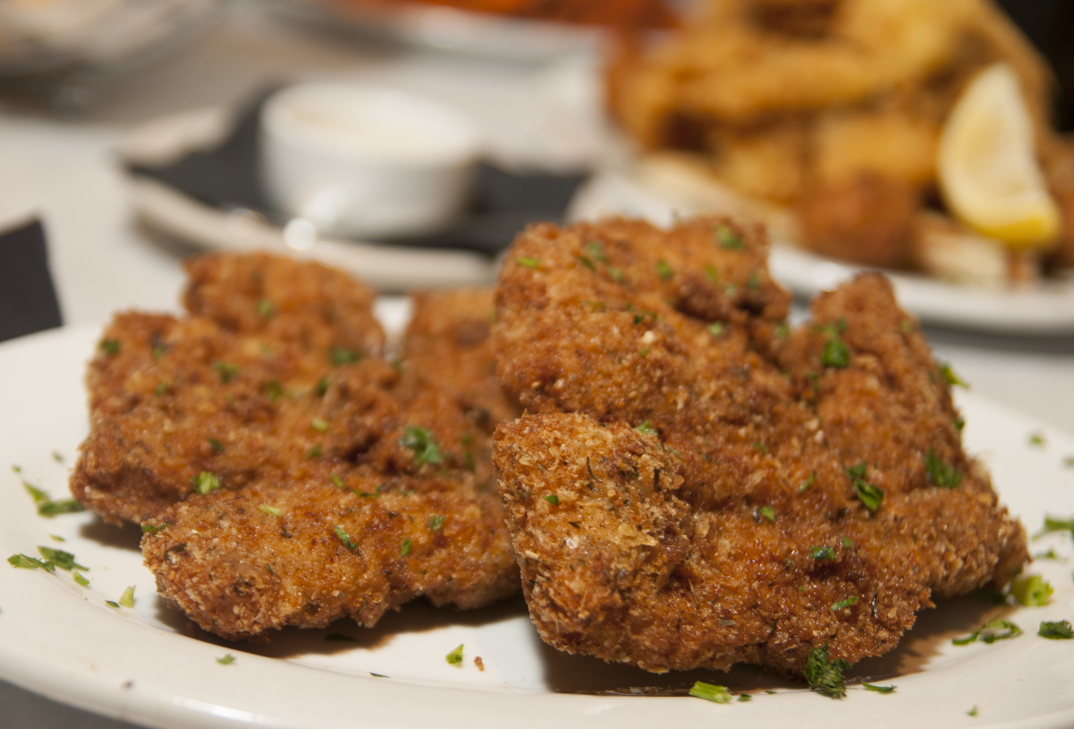 Order Breaded and Fried Pork Chops food online from The Palms Too store, Arabi on bringmethat.com