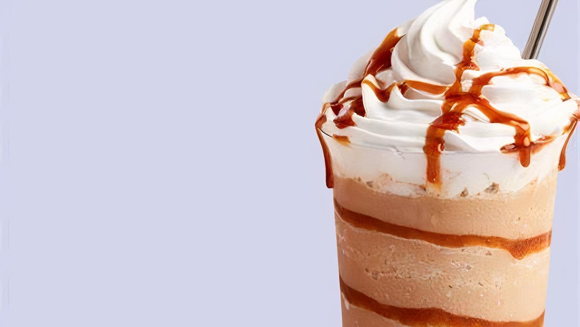 Order Carmelo Ice Blended Coffee food online from Siggys store, Temecula on bringmethat.com