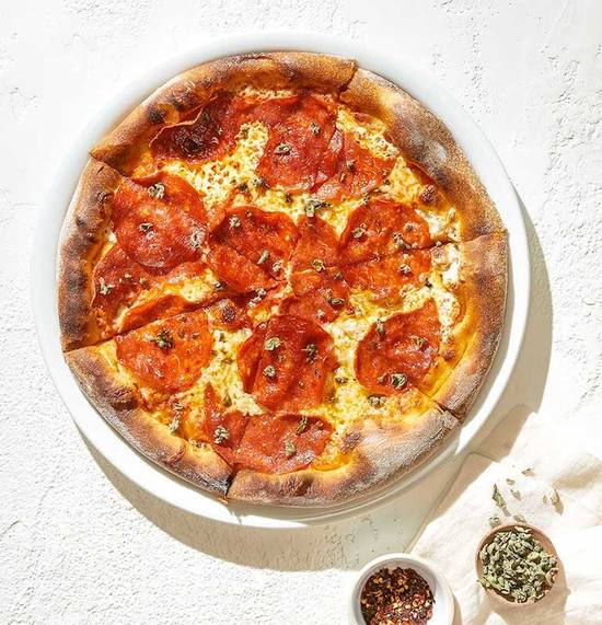 Order PEPPERONI food online from California Pizza Kitchen store, Long Beach on bringmethat.com