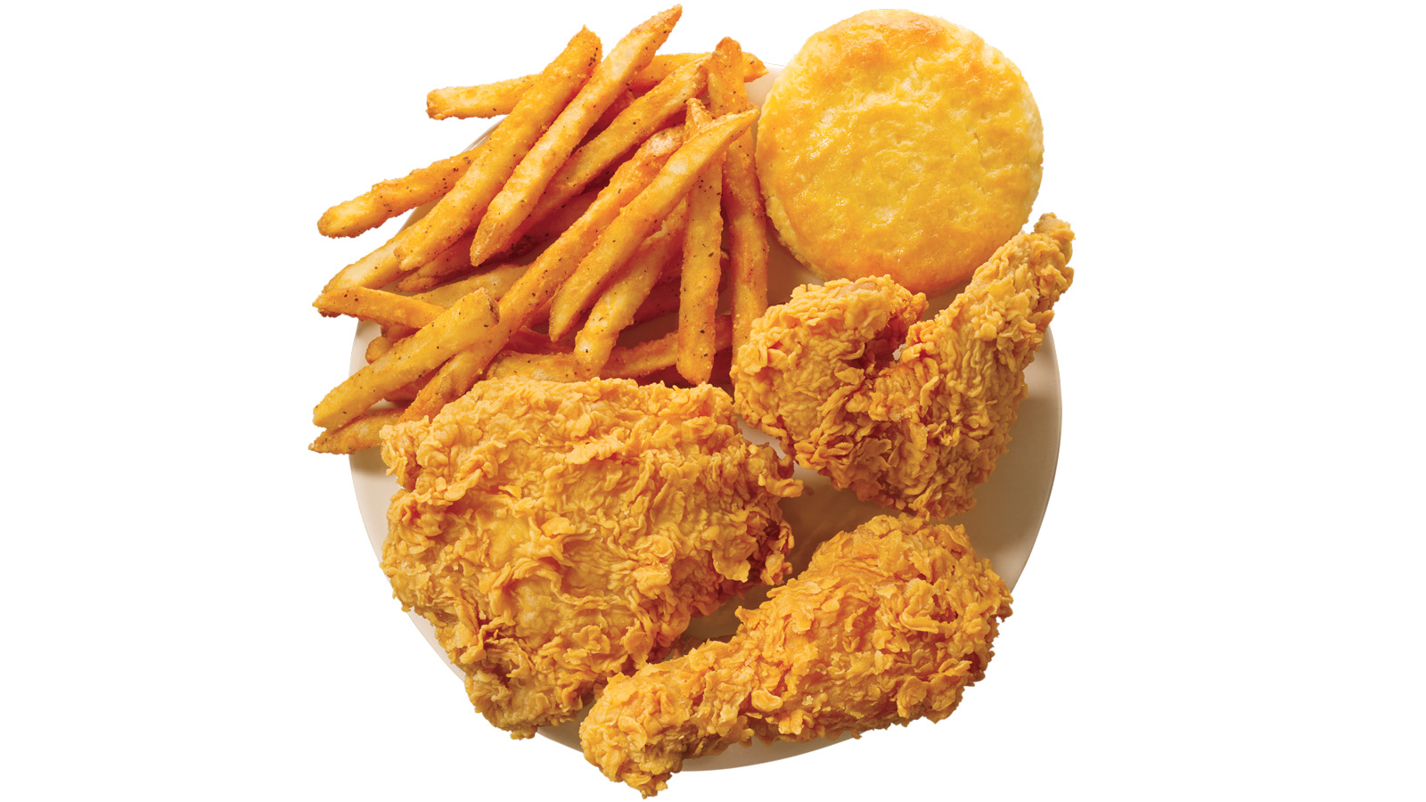 Order Chicken Dinner (3 Pcs) food online from Popeyes store, Los Angeles on bringmethat.com