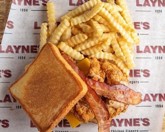 Order The Club Sandwich Meal Combo food online from Layne's Chicken Fingers store, The Colony on bringmethat.com