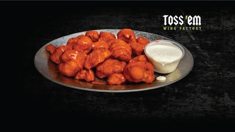 Order MEATLESS WINGS food online from Toss 'Em Wing Factory store, Hamilton on bringmethat.com