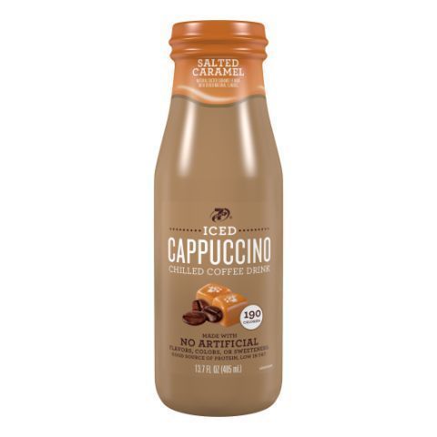 Order 7-Select Iced Caramel Cappuccino 13.7oz food online from 7-Eleven store, Middletown on bringmethat.com