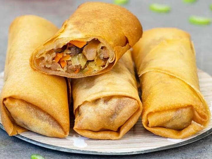 Order 5 Pieces Spring Rolls  food online from Kabab King store, Phoenix on bringmethat.com