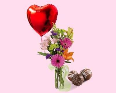 Order The "Last Minute" Combo food online from Heritage Flowers store, Wake Forest on bringmethat.com
