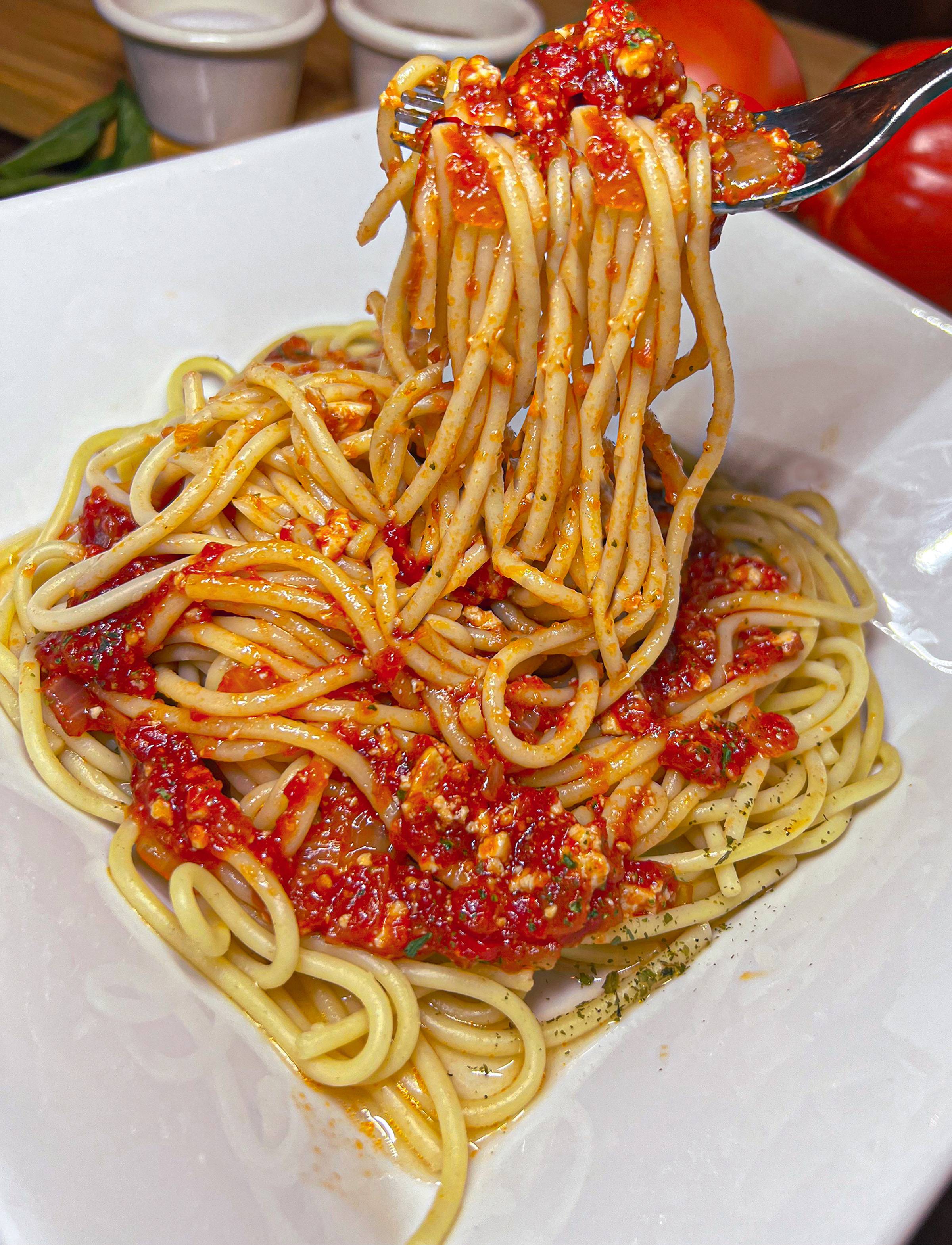 Order Spaghetti food online from Green Leaves Vegan store, Los Angeles on bringmethat.com