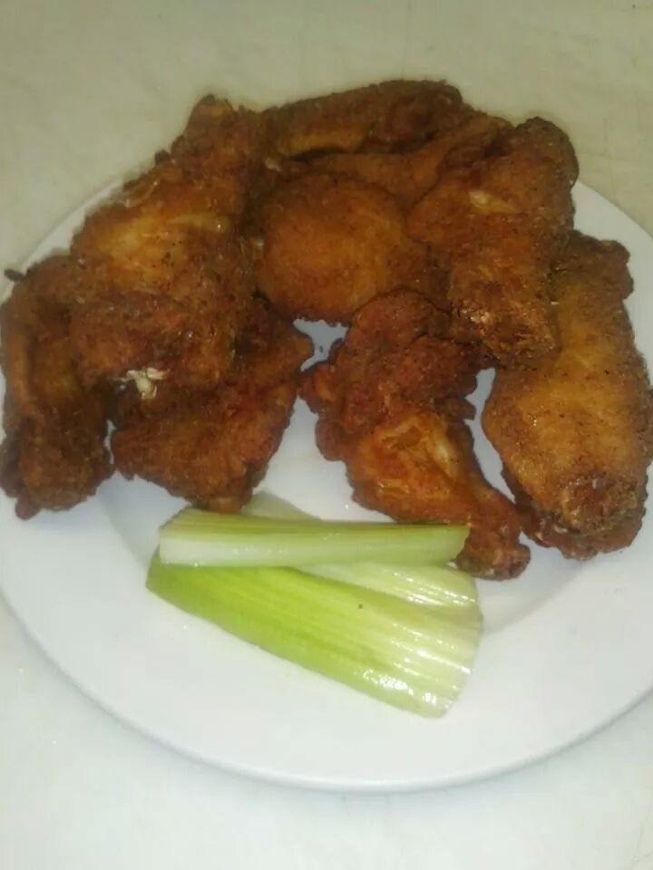 Order 10 PIECE BREADED WINGS food online from V.I.P's Corner Bar & Grill store, Moline on bringmethat.com