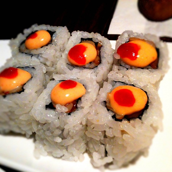 Order Spicy Salmon Roll food online from JS Sushi store, Carrollton on bringmethat.com