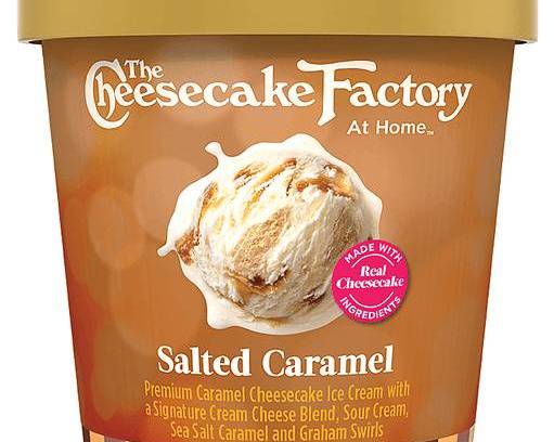 Order The Cheesecake Factory Salted Caramel Cheesecake Ice Cream food online from Abc Discount Store store, San Diego on bringmethat.com