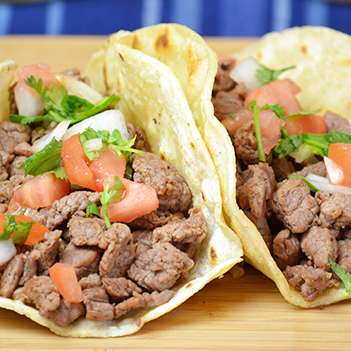 Order Carne Asada Taco food online from Federicos Mexican Food store, Glendale on bringmethat.com