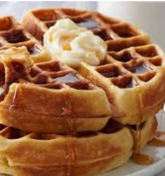Order Plain Waffle food online from City Coffeehouse & Creperie store, Clayton on bringmethat.com