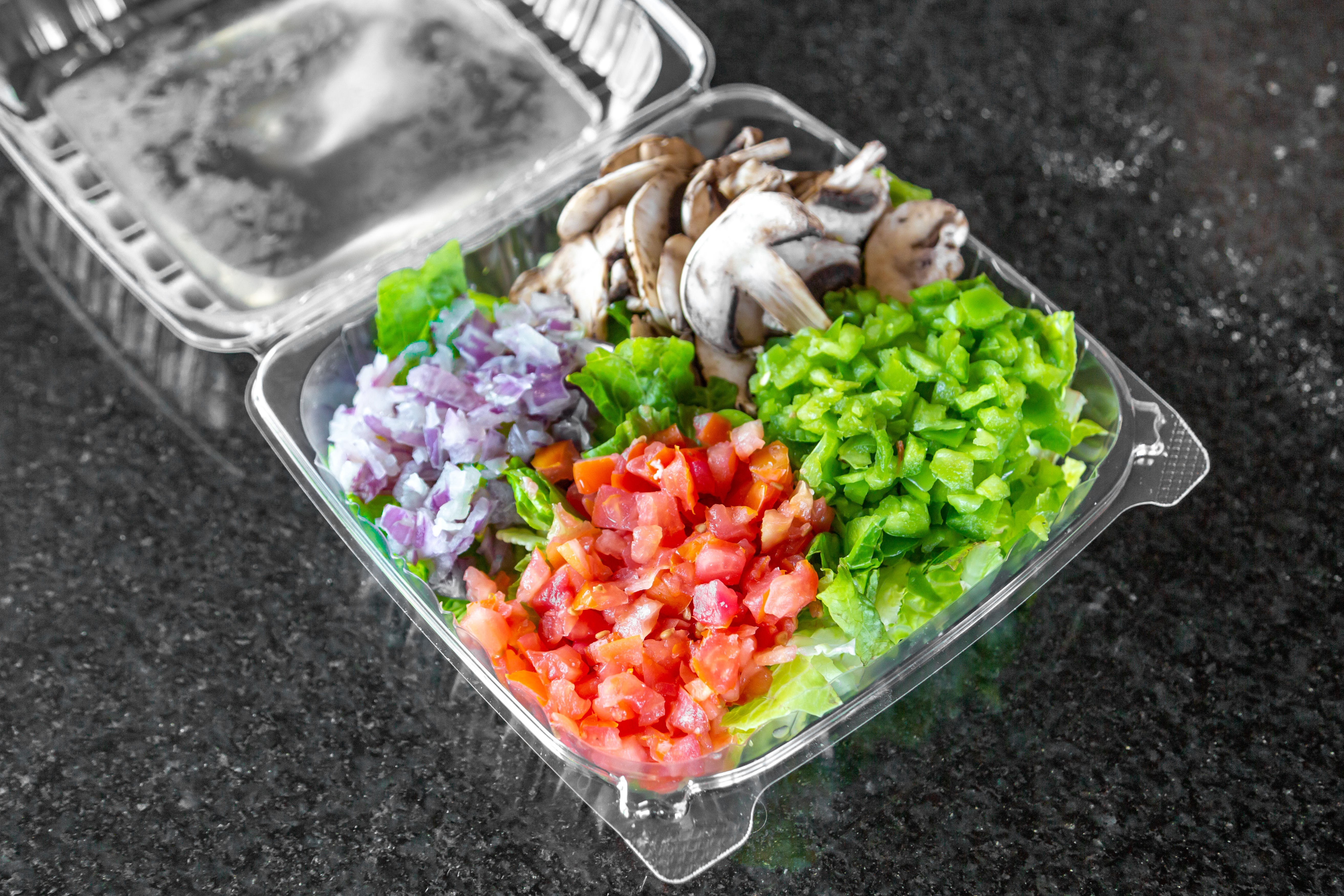 Order Abo's House Salad - Small food online from Abos Pizza store, Highlands Ranch on bringmethat.com
