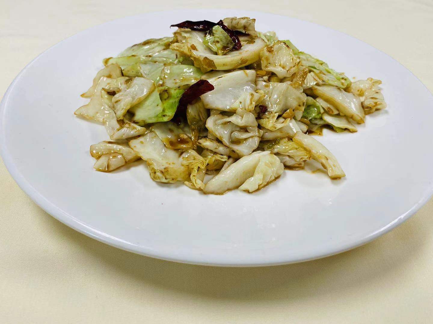 Order V2. Stir Fried Cabbage food online from Wei Authentic Chinese Cuisine store, Marietta on bringmethat.com