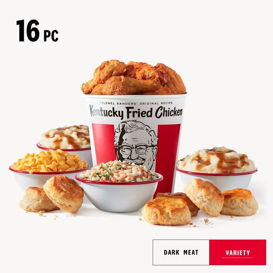 Order 16 pc. Family Bucket Meal food online from KFC store, Lima on bringmethat.com