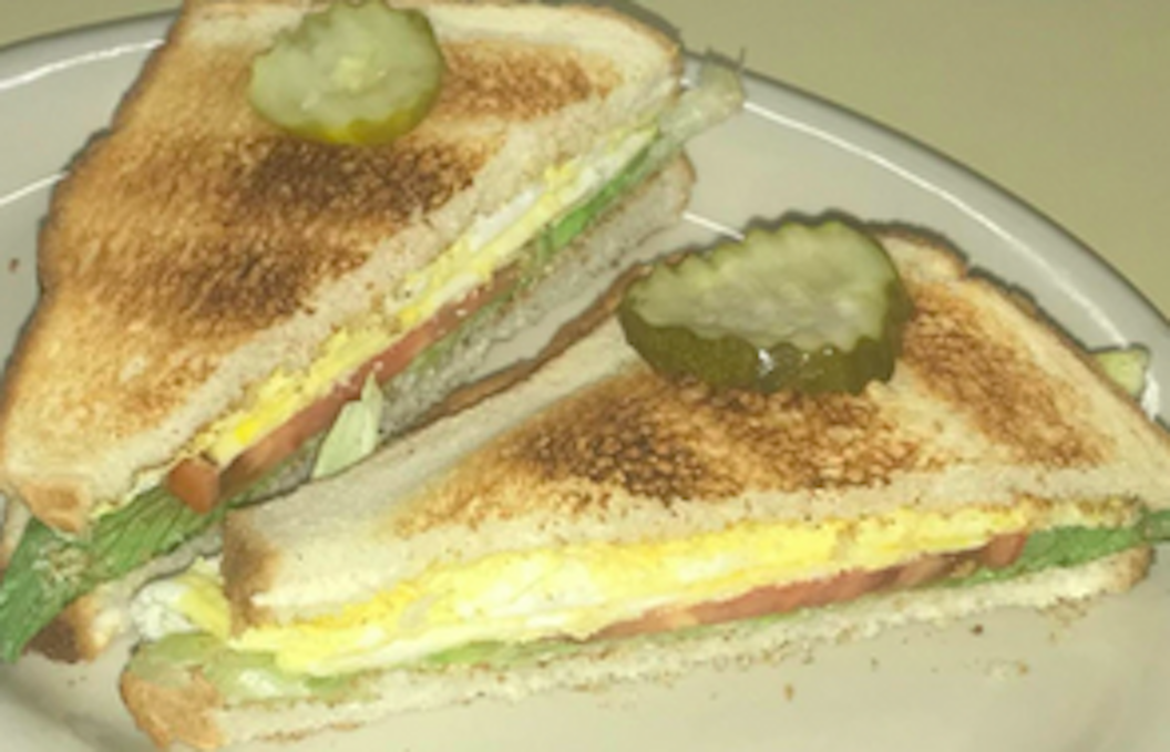 Order Egg Sandwich food online from Amber Restaurant store, Knoxville on bringmethat.com