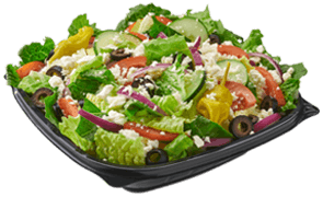 Order Greek Salad - Small food online from Hungry Howie's Pizza store, Weston on bringmethat.com
