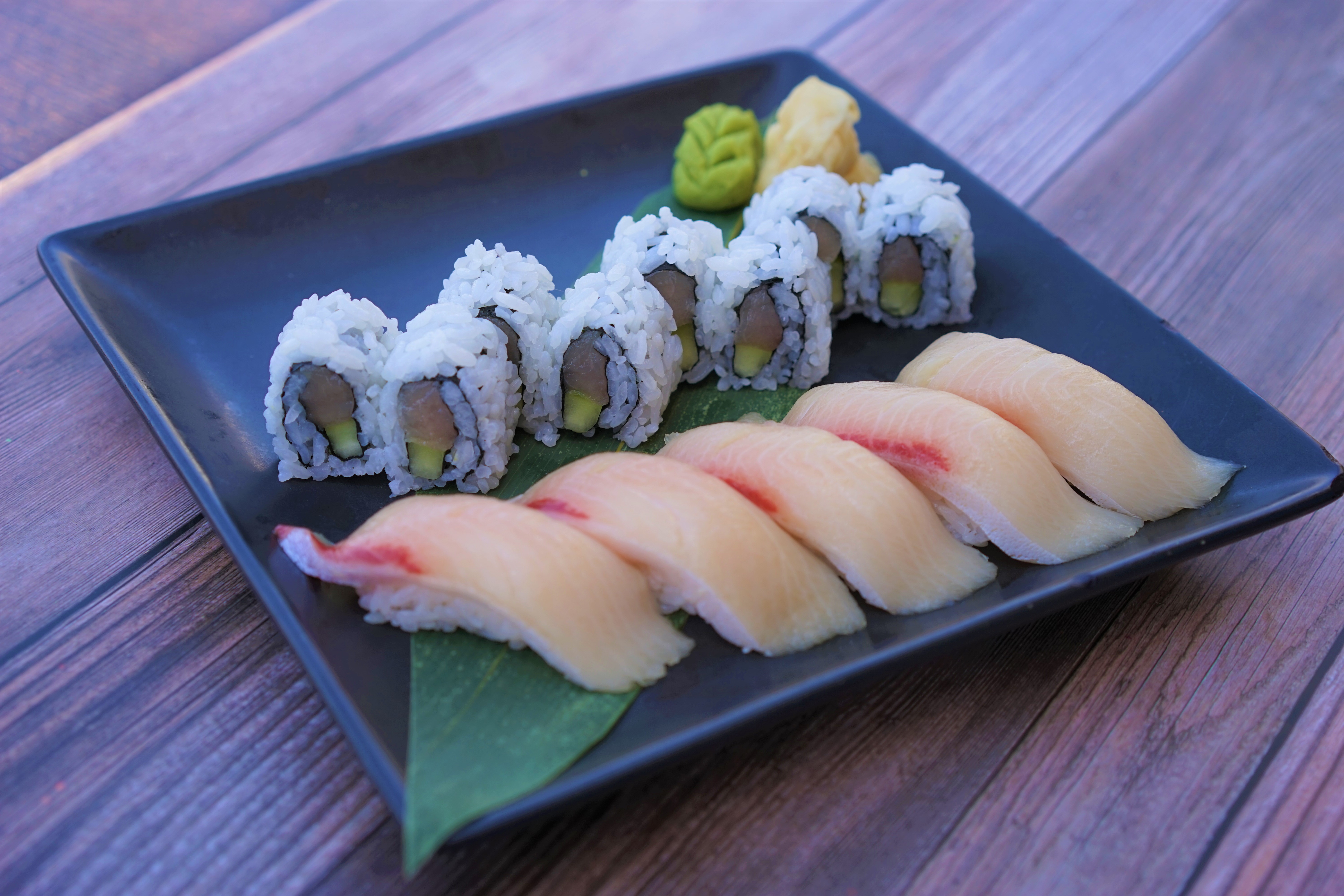 Order Yellowtail Sushi Special food online from Yanagi Kitchen store, Manhattan Beach on bringmethat.com