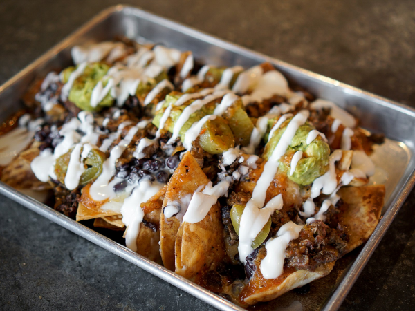 Order Rajas Nachos food online from Taqueria diana store, New York on bringmethat.com