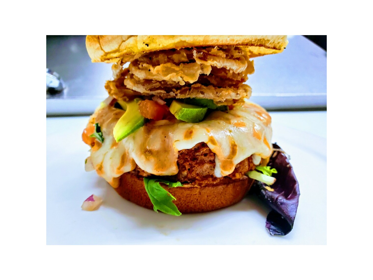 Order California Carver Burger food online from Boulders On Southern store, Mesa on bringmethat.com