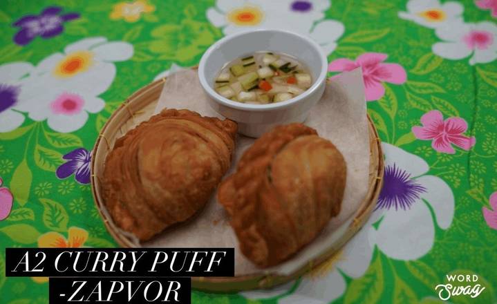 Order A1 Chicken Curry Puff (each) food online from Thai Spice store, Houston on bringmethat.com