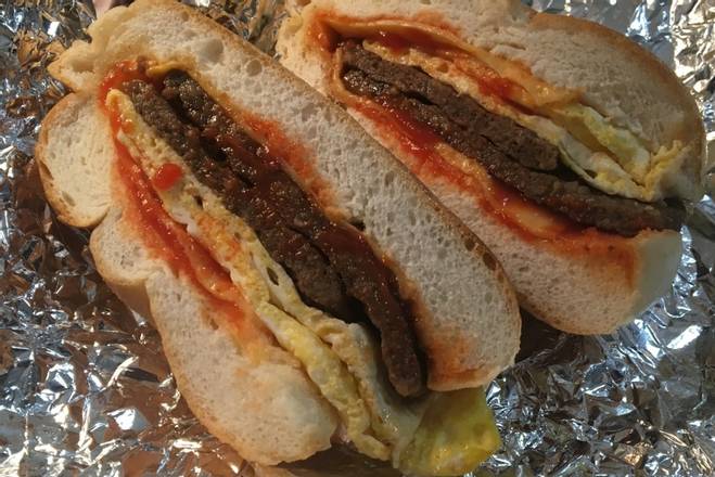 Order sausage egg and cheese food online from Peralta Brentwood Deli Grocery store, Brentwood on bringmethat.com