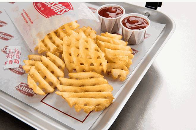 Order Waffle Fries food online from Swensons Drive-In store, North Olmsted on bringmethat.com