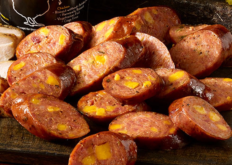 Order Jalapeno Cheddar Kielbasa food online from Dickey's Barbecue Pit store, Waco on bringmethat.com