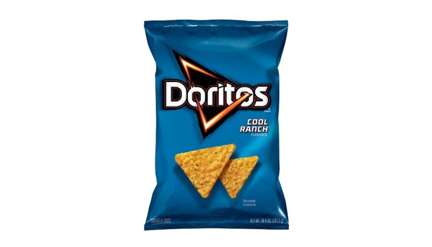 Order Doritos Cool Ranch Flavored Tortilla Chips 2.75 oz food online from Oceanview Liquor store, Hermosa Beach on bringmethat.com
