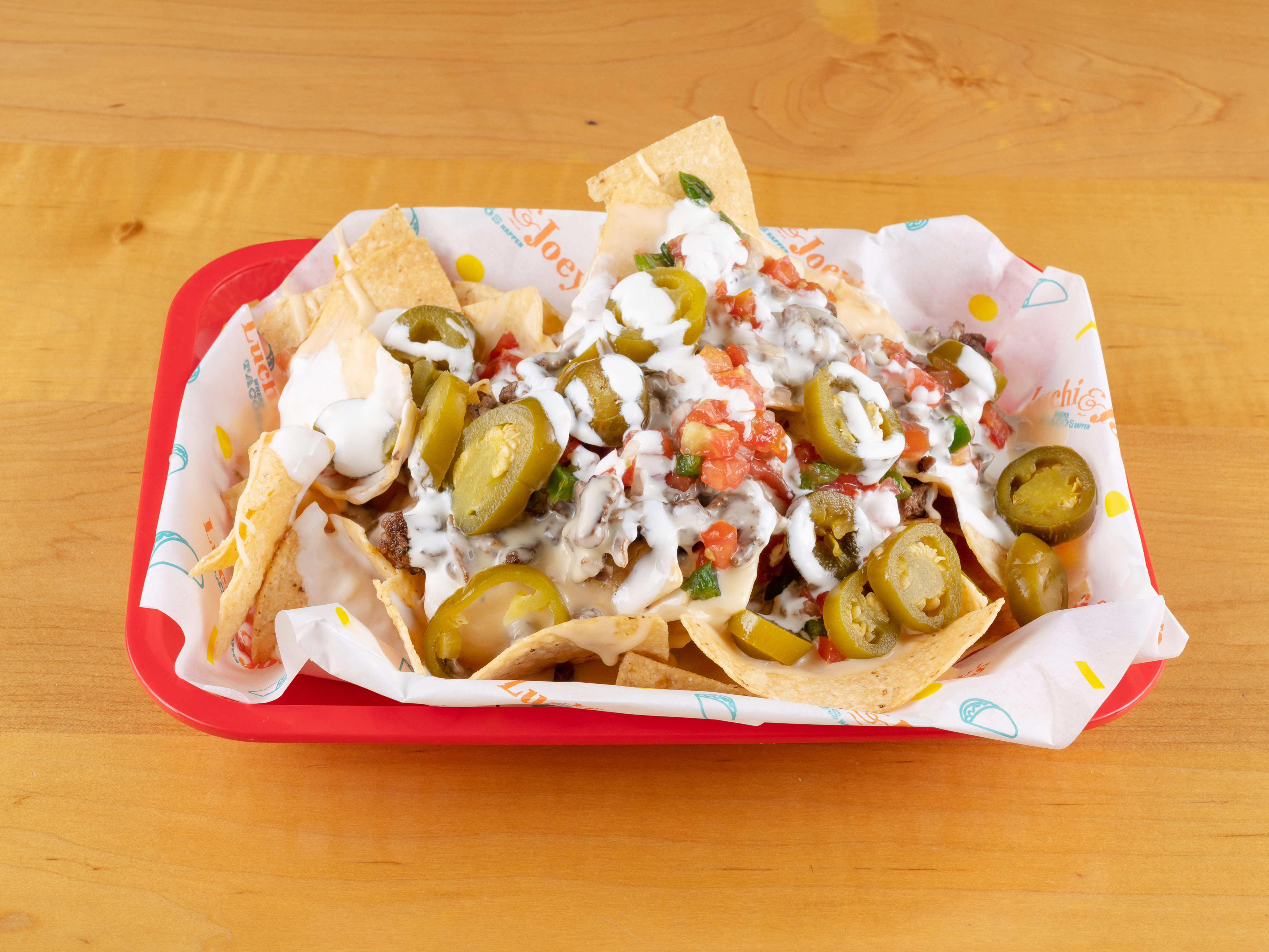 Order Taco Truck Nachos food online from Luchi & Joey's store, Houston on bringmethat.com