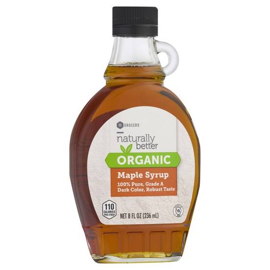 Order Se Grocers · Organic Maple Syrup (8 oz) food online from Harveys Supermarket store, Fitzgerald on bringmethat.com