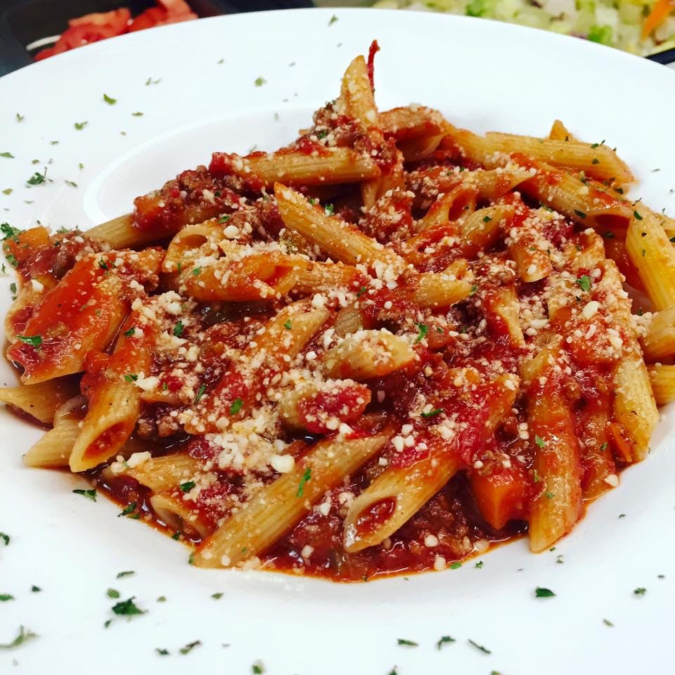 Order Pasta with Meat Sauce - Pasta food online from Francesca Pizza, Pasta & Grill store, Mt Laurel on bringmethat.com