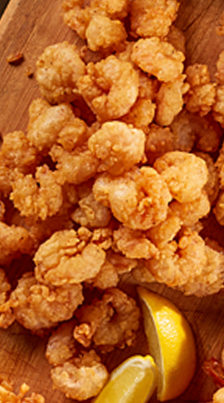 Order Calabash Popcorn Shrimp Platter food online from Fatz Cafe store, Aiken on bringmethat.com