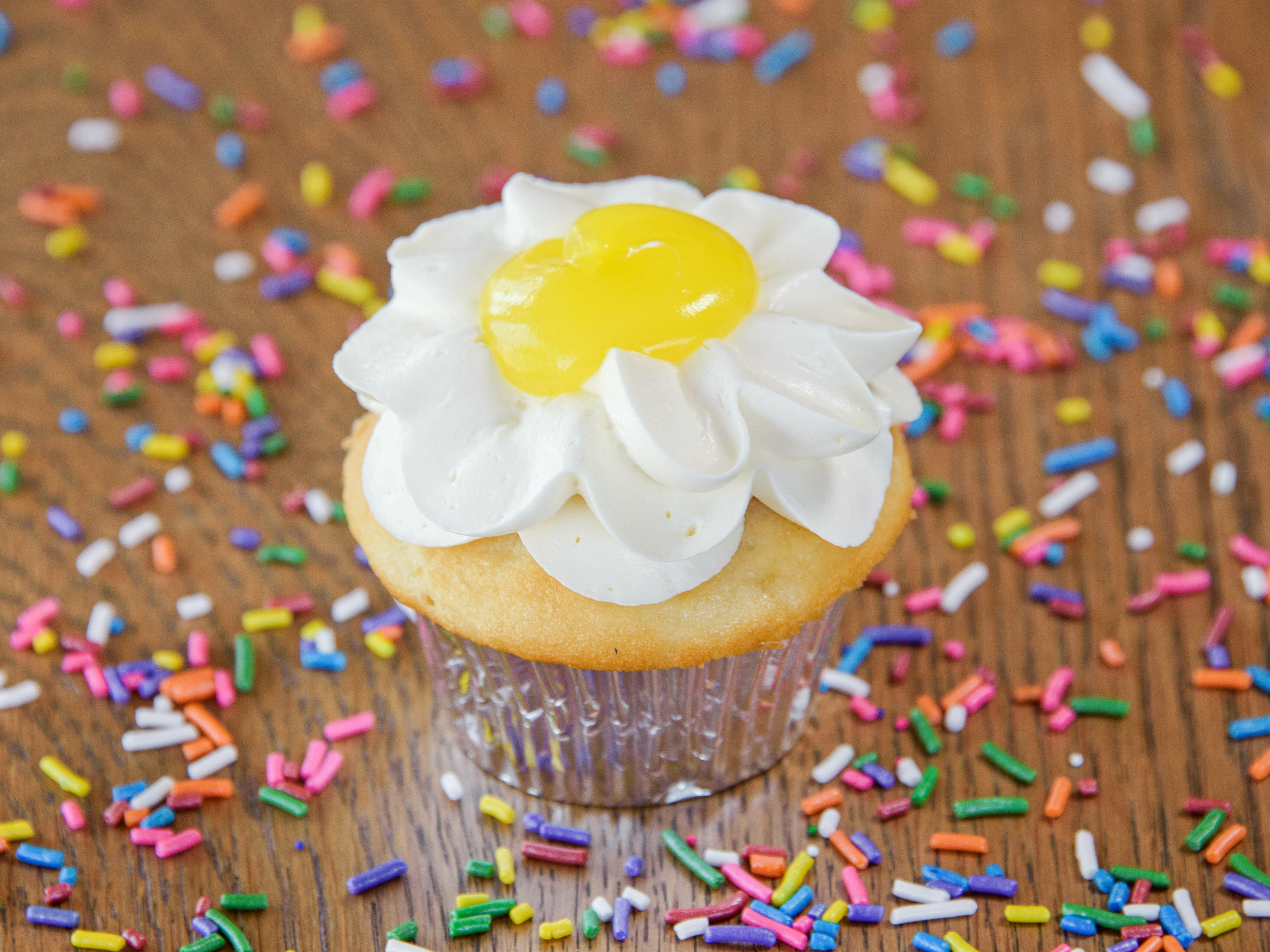 Order Lemon Drop Cupcake food online from Simply Cakes And Cupcakes store, Mission Viejo on bringmethat.com