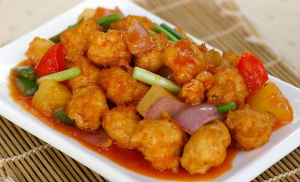 Order 61. Sweet & Sour Chicken food online from The Kung Fu store, Lansing on bringmethat.com
