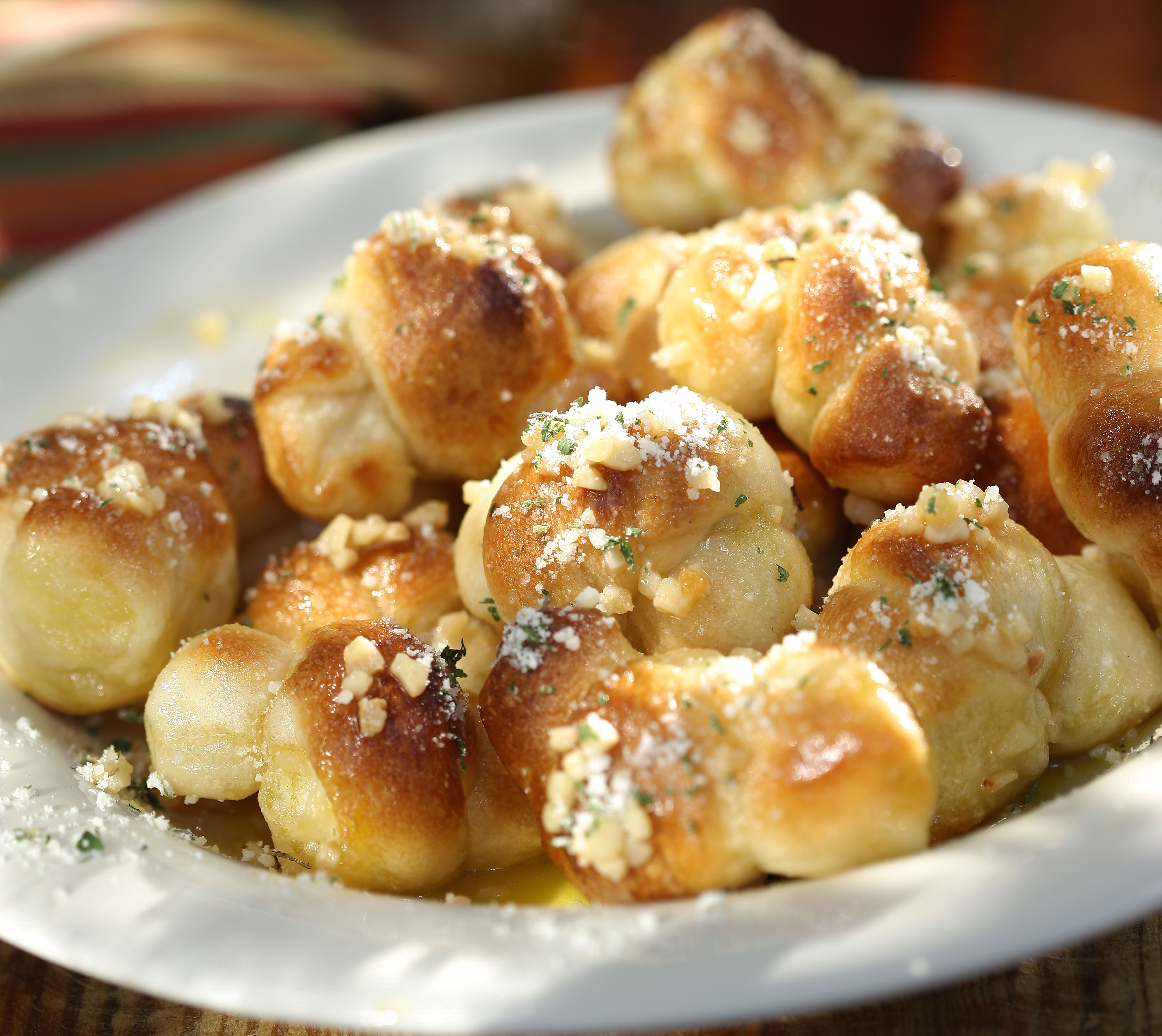 Order Mini Garlic Knots food online from Johnny's New York Style Pizza store, Canton on bringmethat.com