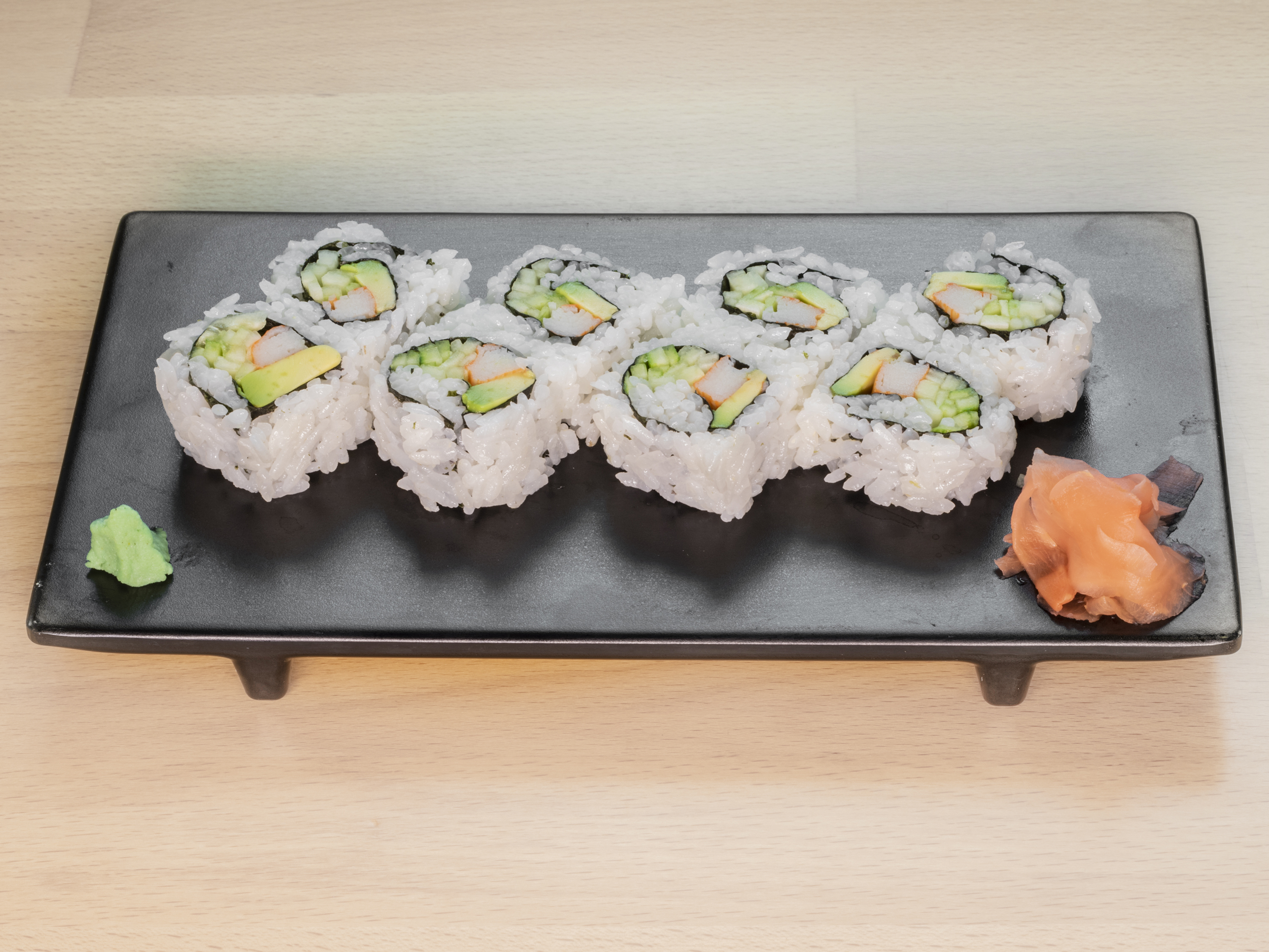Order 8 Piece California Roll food online from Ginger Wasabi Sushi + Grill store, Lexington on bringmethat.com