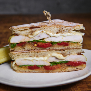 Order Chicken Supreme Sandwich food online from Rotiss-A-Q store, Mount Kisco on bringmethat.com