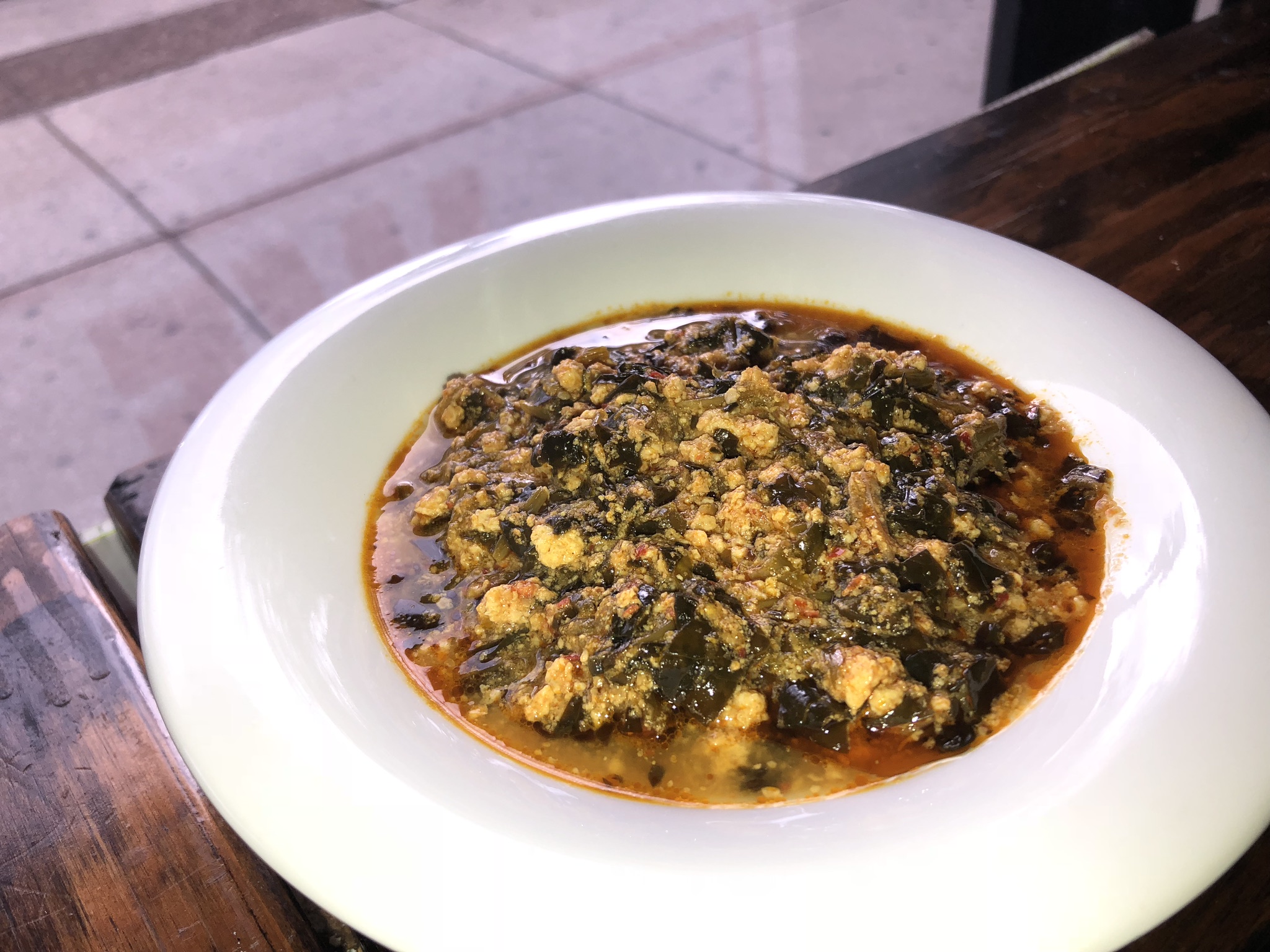 Order Egusi and Efo Soup food online from Iyanze store, Chicago on bringmethat.com